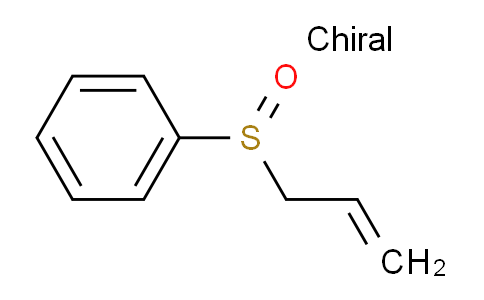 CAS No. 89708-78-1, (R)-(Allylsulfinyl)benzene