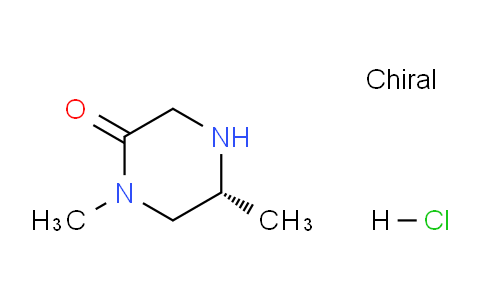 CAS No. 1887197-41-2, (R)-1,5-Dimethylpiperazin-2-one hydrochloride