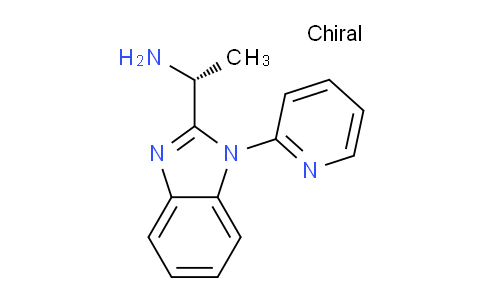 CAS No. 1398507-66-8, (R)-1-(1-(Pyridin-2-yl)-1H-benzo[d]imidazol-2-yl)ethanamine