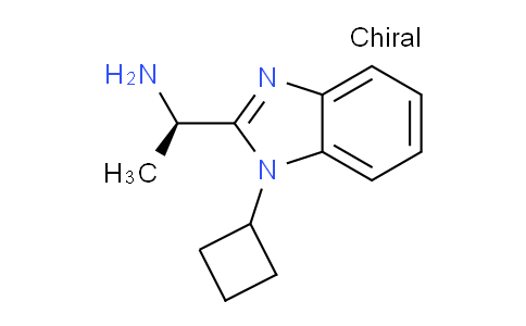 CAS No. 1398507-68-0, (R)-1-(1-Cyclobutyl-1H-benzo[d]imidazol-2-yl)ethanamine