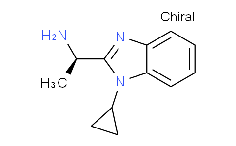 CAS No. 1398507-97-5, (R)-1-(1-Cyclopropyl-1H-benzo[d]imidazol-2-yl)ethanamine