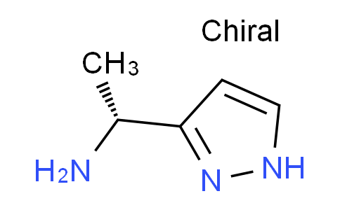 CAS No. 1268522-42-4, (R)-1-(1H-Pyrazol-3-yl)ethanamine