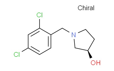 CAS No. 1314354-90-9, (R)-1-(2,4-Dichlorobenzyl)pyrrolidin-3-ol