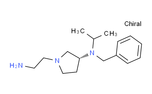 CAS No. 1354008-08-4, (R)-1-(2-Aminoethyl)-N-benzyl-N-isopropylpyrrolidin-3-amine