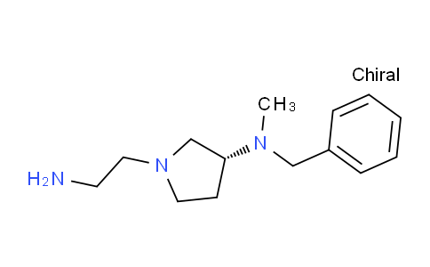 CAS No. 1353998-11-4, (R)-1-(2-Aminoethyl)-N-benzyl-N-methylpyrrolidin-3-amine