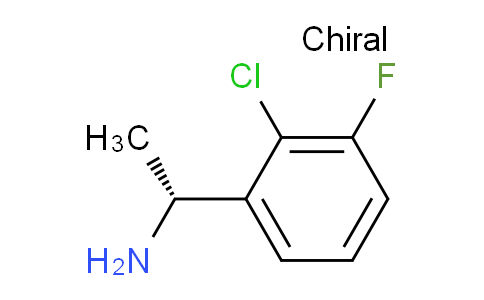 CAS No. 1213097-82-5, (R)-1-(2-Chloro-3-fluorophenyl)ethanamine