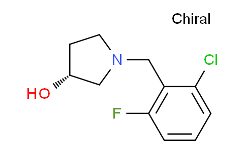 CAS No. 1261234-77-8, (R)-1-(2-Chloro-6-fluorobenzyl)pyrrolidin-3-ol