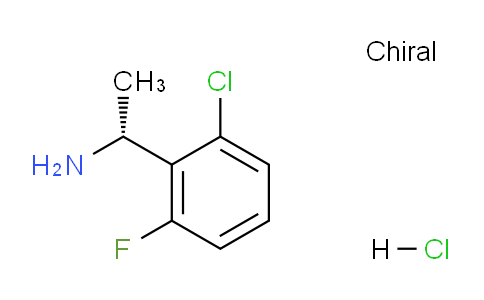CAS No. 1391497-31-6, (R)-1-(2-Chloro-6-fluorophenyl)ethanamine hydrochloride