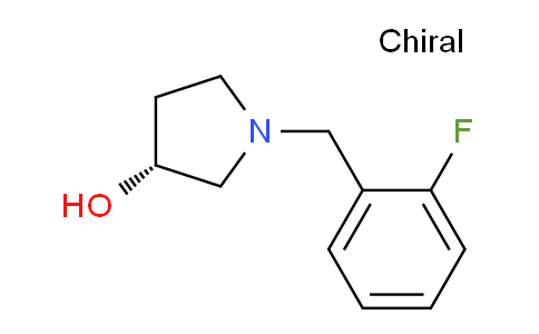 CAS No. 1261235-76-0, (R)-1-(2-Fluorobenzyl)pyrrolidin-3-ol