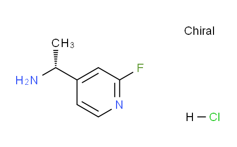 CAS No. 1956436-88-6, (R)-1-(2-Fluoropyridin-4-yl)ethanamine hydrochloride