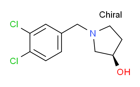 CAS No. 1261234-98-3, (R)-1-(3,4-Dichlorobenzyl)pyrrolidin-3-ol
