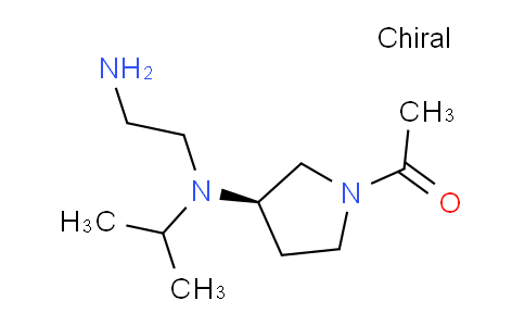 CAS No. 1354016-59-3, (R)-1-(3-((2-Aminoethyl)(isopropyl)amino)pyrrolidin-1-yl)ethanone