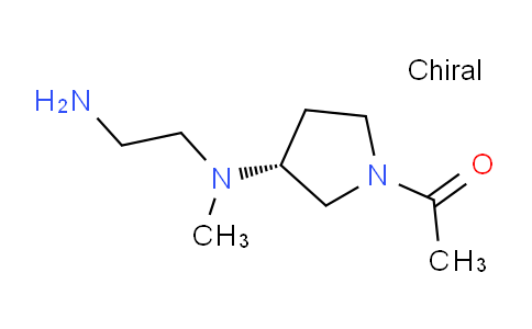 CAS No. 1354002-87-1, (R)-1-(3-((2-Aminoethyl)(methyl)amino)pyrrolidin-1-yl)ethanone