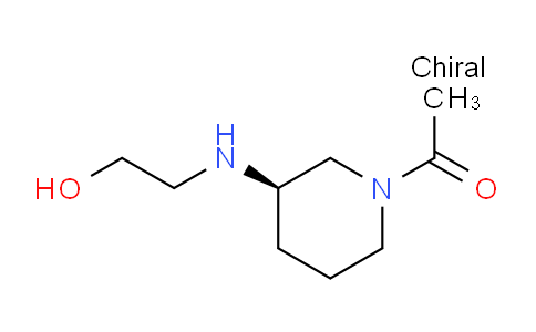 CAS No. 1354018-45-3, (R)-1-(3-((2-Hydroxyethyl)amino)piperidin-1-yl)ethanone