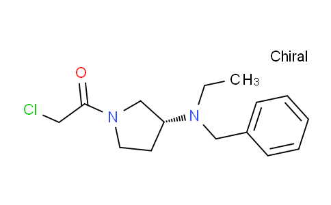CAS No. 1354009-78-1, (R)-1-(3-(Benzyl(ethyl)amino)pyrrolidin-1-yl)-2-chloroethanone