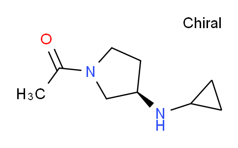 CAS No. 1354009-05-4, (R)-1-(3-(Cyclopropylamino)pyrrolidin-1-yl)ethanone