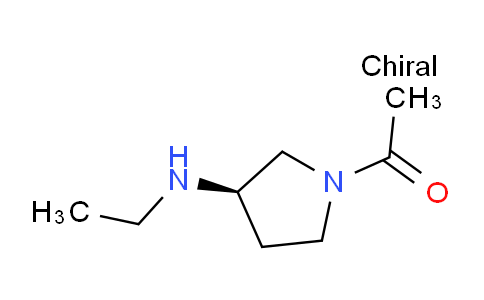 CAS No. 1353996-70-9, (R)-1-(3-(Ethylamino)pyrrolidin-1-yl)ethanone
