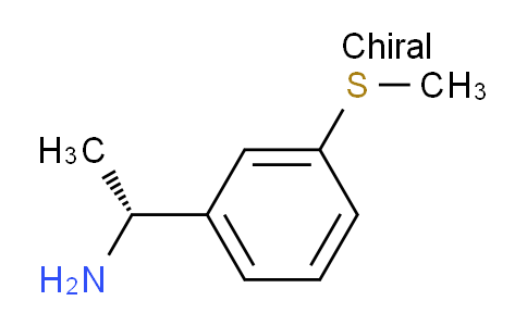 CAS No. 368447-79-4, (R)-1-(3-(Methylthio)phenyl)ethanamine