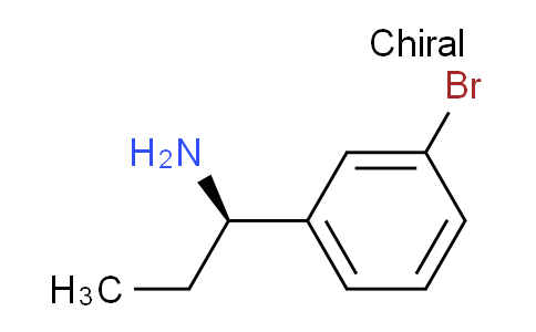 CAS No. 692257-58-2, (R)-1-(3-Bromophenyl)propan-1-amine