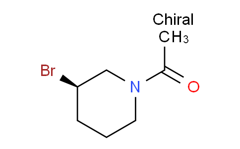CAS No. 1354006-89-5, (R)-1-(3-Bromopiperidin-1-yl)ethanone