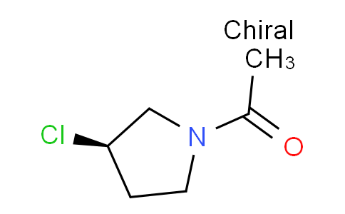 CAS No. 1354016-94-6, (R)-1-(3-Chloropyrrolidin-1-yl)ethanone