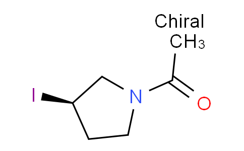 CAS No. 1354017-05-2, (R)-1-(3-Iodopyrrolidin-1-yl)ethanone