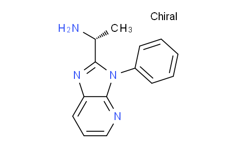 CAS No. 1398507-85-1, (R)-1-(3-Phenyl-3H-imidazo[4,5-b]pyridin-2-yl)ethanamine