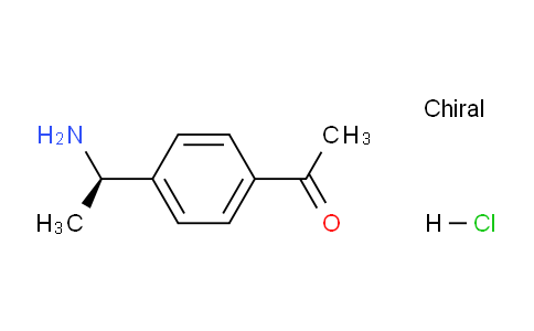 CAS No. 1381959-21-2, (R)-1-(4-(1-Aminoethyl)phenyl)ethanone hydrochloride