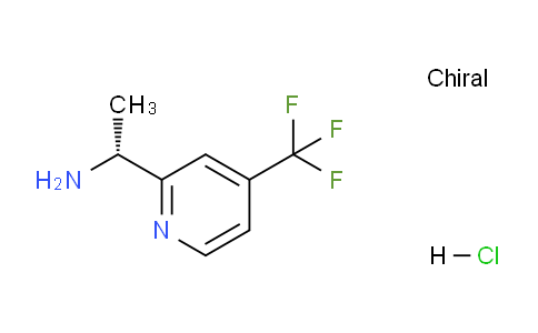 CAS No. 1956437-68-5, (R)-1-(4-(Trifluoromethyl)pyridin-2-yl)ethanamine hydrochloride