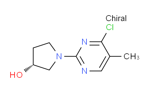 CAS No. 1389320-31-3, (R)-1-(4-Chloro-5-methylpyrimidin-2-yl)pyrrolidin-3-ol