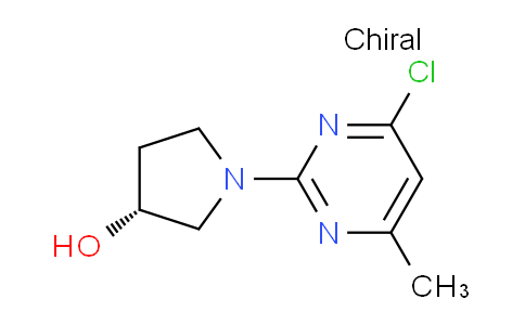 CAS No. 1261233-47-9, (R)-1-(4-Chloro-6-methylpyrimidin-2-yl)pyrrolidin-3-ol
