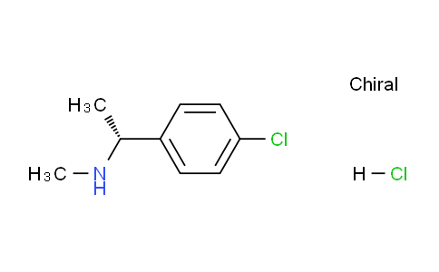 CAS No. 29850-85-9, (R)-1-(4-Chlorophenyl)-N-methylethanamine hydrochloride