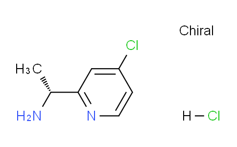 CAS No. 1956435-16-7, (R)-1-(4-Chloropyridin-2-yl)ethanamine hydrochloride