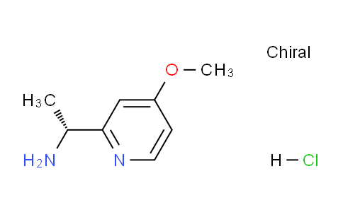 CAS No. 1956435-53-2, (R)-1-(4-Methoxypyridin-2-yl)ethanamine hydrochloride
