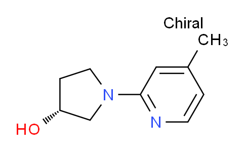 CAS No. 1289585-14-3, (R)-1-(4-Methylpyridin-2-yl)pyrrolidin-3-ol
