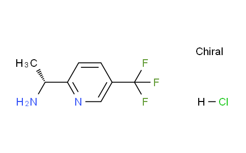 CAS No. 1956437-55-0, (R)-1-(5-(Trifluoromethyl)pyridin-2-yl)ethanamine hydrochloride