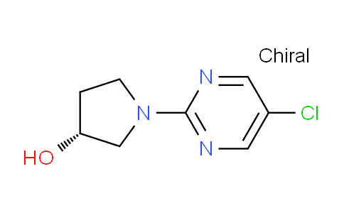 CAS No. 1261235-24-8, (R)-1-(5-Chloropyrimidin-2-yl)pyrrolidin-3-ol