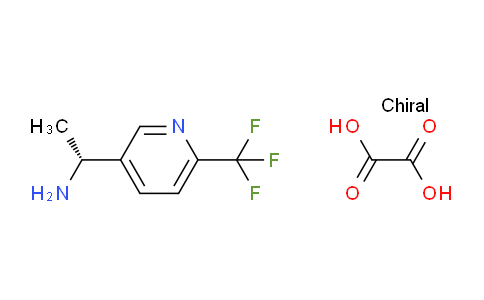 CAS No. 1956437-86-7, (R)-1-(6-(Trifluoromethyl)pyridin-3-yl)ethanamine oxalate