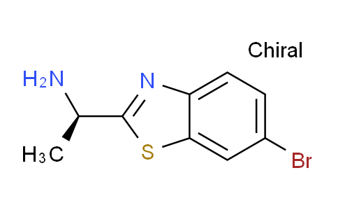 CAS No. 185949-51-3, (R)-1-(6-Bromobenzo[d]thiazol-2-yl)ethanamine