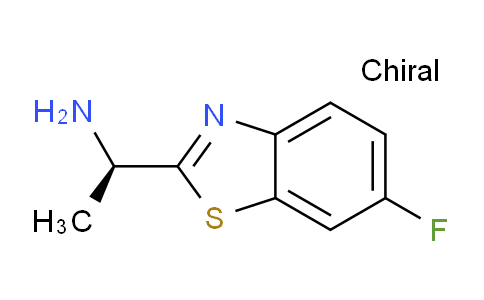 CAS No. 177407-12-4, (R)-1-(6-Fluorobenzo[d]thiazol-2-yl)ethanamine