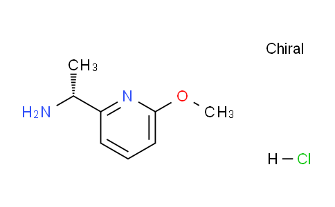 CAS No. 1391361-38-8, (R)-1-(6-Methoxypyridin-2-yl)ethanamine hydrochloride
