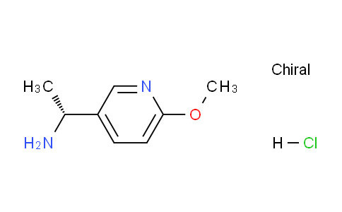 CAS No. 1391354-82-7, (R)-1-(6-Methoxypyridin-3-yl)ethanamine hydrochloride