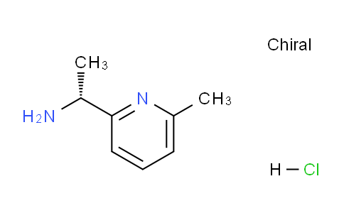 CAS No. 1391372-79-4, (R)-1-(6-Methylpyridin-2-yl)ethanamine hydrochloride
