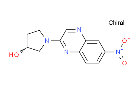 CAS No. 1417789-06-0, (R)-1-(6-Nitroquinoxalin-2-yl)pyrrolidin-3-ol