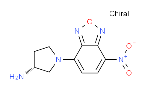 CAS No. 143112-51-0, (R)-1-(7-Nitrobenzo[c][1,2,5]oxadiazol-4-yl)pyrrolidin-3-amine