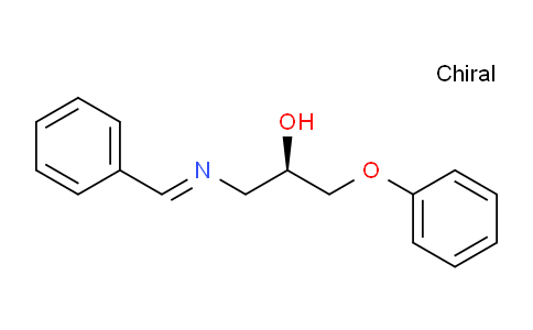 CAS No. 203309-96-0, (R)-1-(Benzylideneamino)-3-phenoxypropan-2-ol