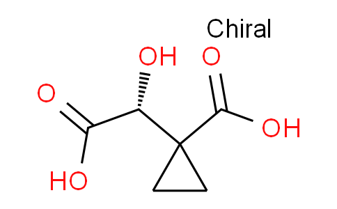 CAS No. 225518-74-1, (R)-1-(Carboxy(hydroxy)methyl)cyclopropanecarboxylic acid