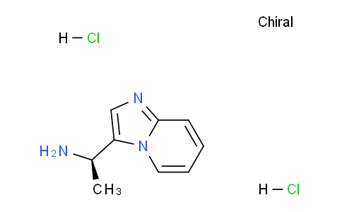 CAS No. 1357354-71-2, (R)-1-(Imidazo[1,2-a]pyridin-3-yl)ethanamine dihydrochloride