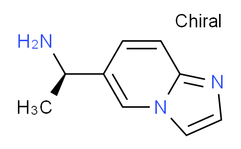 CAS No. 1259780-63-6, (R)-1-(Imidazo[1,2-a]pyridin-6-yl)ethanamine