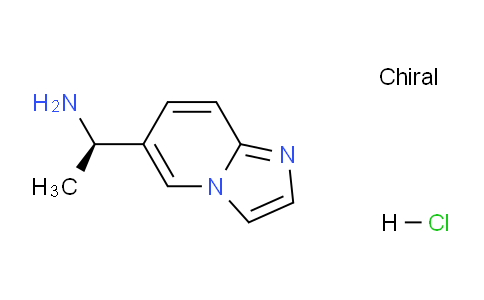 CAS No. 1841086-59-6, (R)-1-(Imidazo[1,2-a]pyridin-6-yl)ethanamine hydrochloride